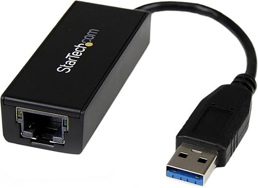 USB to Ethernet Adapter, USB 3.0 to 10/100/1000 Gigabit Ethernet LAN Adapter, USB to RJ45 Adapter, TAA Compliant