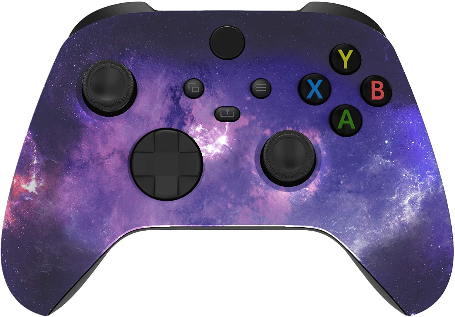 Custom Shell for Xbox Series X & S Controller - Revitalize Your Controller - Nebula Galaxy Replacement Cover Front Housing Cover for Xbox Core Controller Wireless [Control NOT Included]