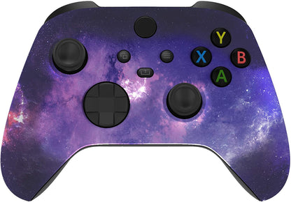 Custom Shell for Xbox Series X & S Controller - Revitalize Your Controller - Nebula Galaxy Replacement Cover Front Housing Cover for Xbox Core Controller Wireless [Control NOT Included]