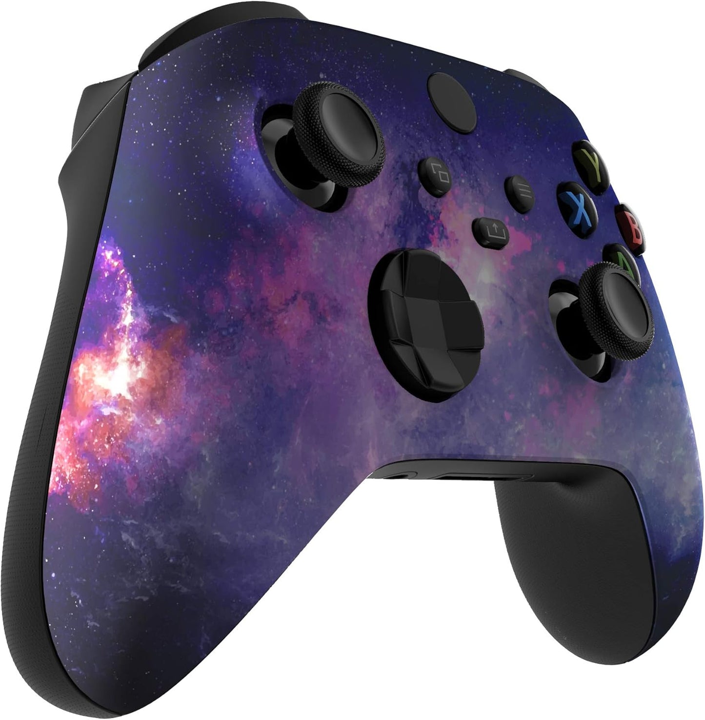 Custom Shell for Xbox Series X & S Controller - Revitalize Your Controller - Nebula Galaxy Replacement Cover Front Housing Cover for Xbox Core Controller Wireless [Control NOT Included]