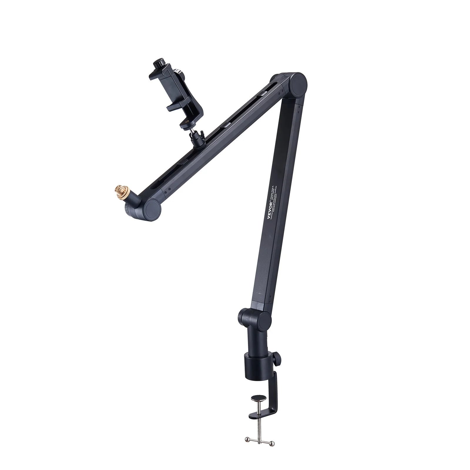 VEVOR Microphone Boom Arm with Desk Mount, 360¡Ã Rotatable, Adjustable Mic Stand with 3/8 to 5/8 Adapter Port, for Recording Blue Yeti Hyperx Quadcast Blue Snowball Shure SM7B Audio Technica