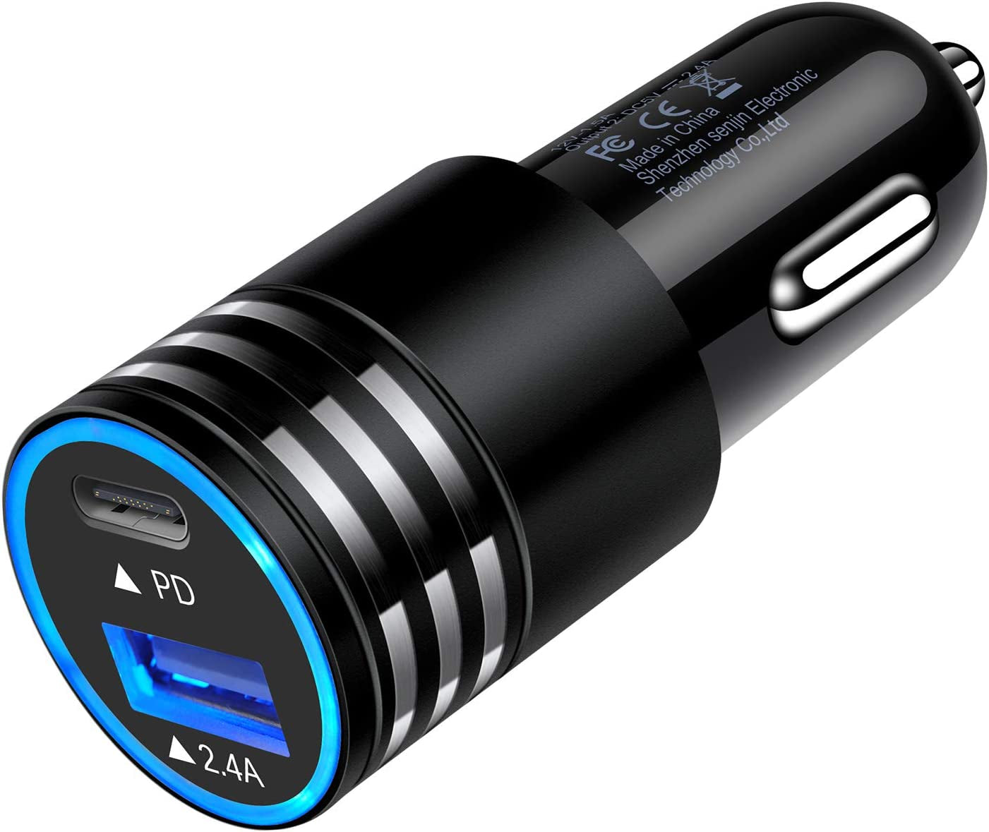 Fast USB C Car Charger