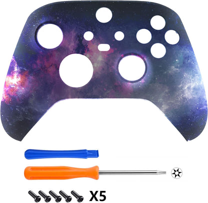 Custom Shell for Xbox Series X & S Controller - Revitalize Your Controller - Nebula Galaxy Replacement Cover Front Housing Cover for Xbox Core Controller Wireless [Control NOT Included]